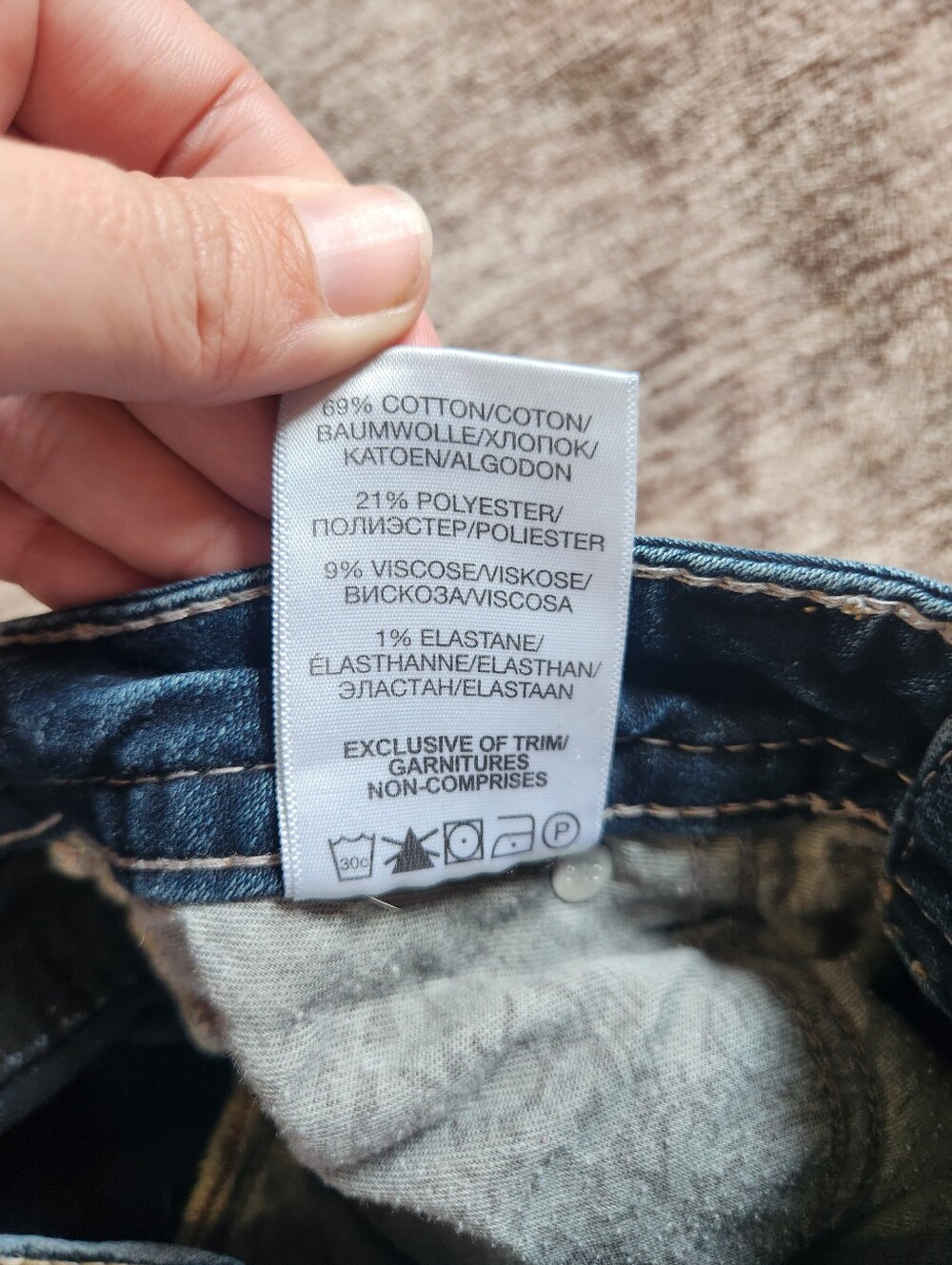 Silver Jeans Co. Suki Mid Straight Fluid Denim Sz W28 L34 Y2K 00s Aesthetic - Picture 9 of 14